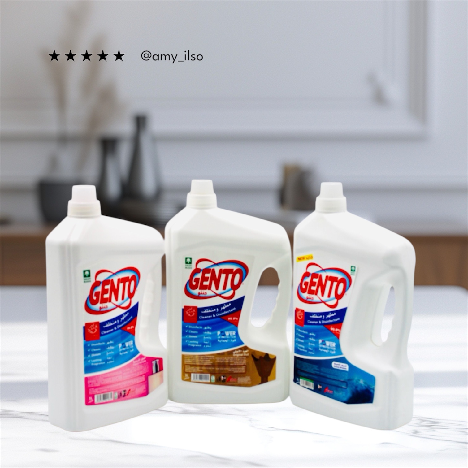 GENTO DISINFECTANT OUD 6X3LTR